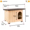 Wooden Dog Kennel