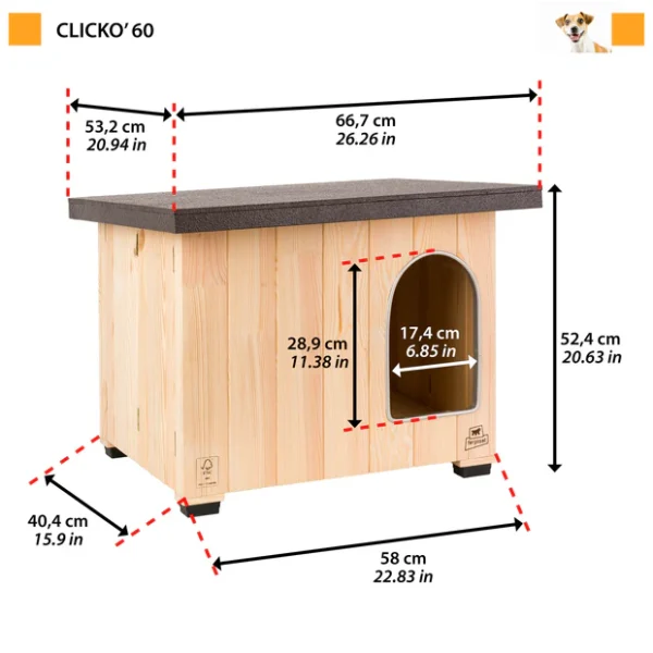 Wooden Dog Kennel
